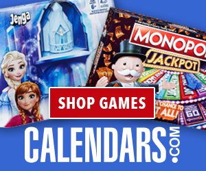 Shop Games on Calendars.com