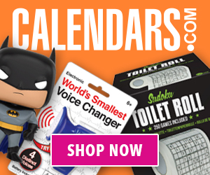 Shop Stocking Stuffers on Calendars.com