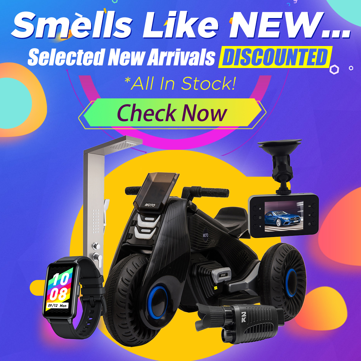 NEW + End-of-Summer Clearance