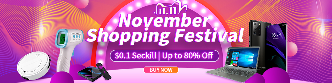 November shopping festival -$0.1 Flash Deals &amp; Up