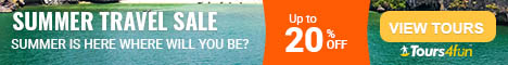 Save on Your Summer Fun: Tours up to 15% off!