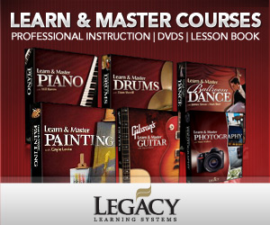 Sign Language, Piano, Drums, Ballroom Dance, Painting, Guitar and Photography Courses on DVD