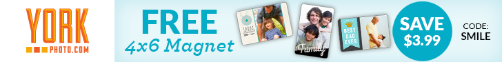 Free 4X6 Photo Magnet!