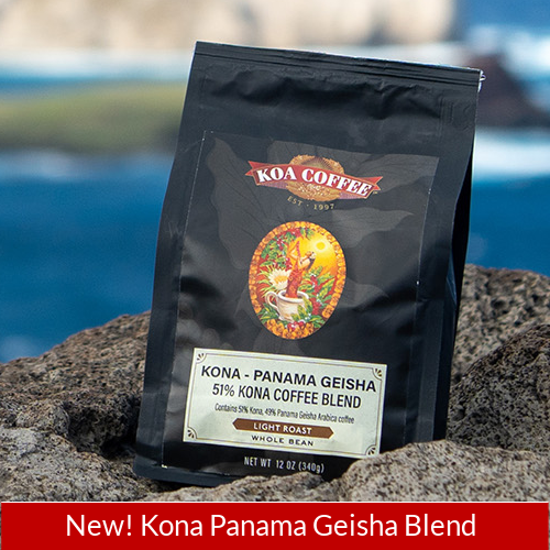 Kona Panama Geisha Blend Coffee