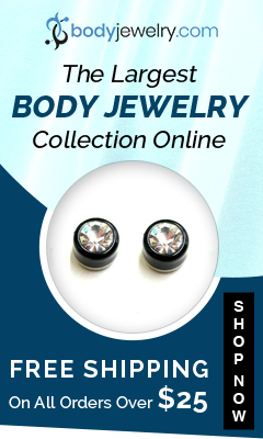 Largest Body Jewelry Collection
