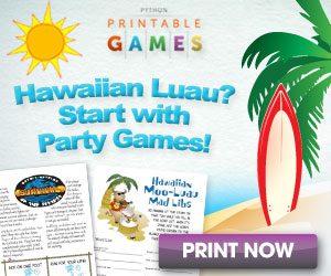 Hawaiian Luau Party