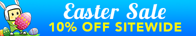 Easter Sitewide Sale - 10% Off with Code