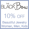 Save 10% on all Jewelry from The Black Bow
