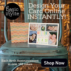 Design Your Birth Announcement Instantly.