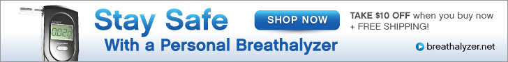 Shop Breathalyzer.net - Stay Safe and take $10 off your order