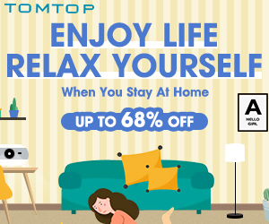Enjoy Life At Home: Get Up To 68% OFF @Tomtop