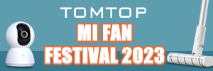 Max 70% OFF MI Fan Festival @tomtop.com