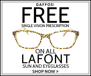 Don't Miss this. Free Single Vision with any Lafont Model