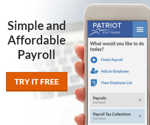 SIMPLE AFFORDABLE PAYROLL! Try it FREE!