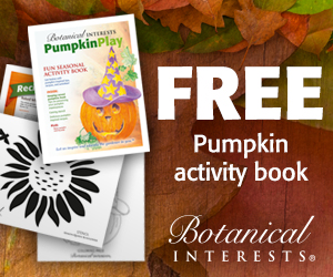 Pumpkin activity book from Botanical Interests