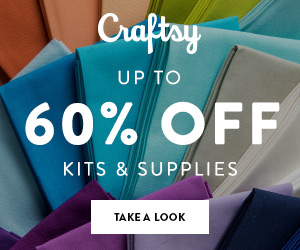 Up to 60% Off Quilt, Knit & Crochet Kits & Supplies at Craftsy.com 3/22-3/25/18 11:59pm MST.