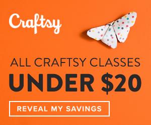 All Craftsy Classes Under $20 at Craftsy.com through 10/21/18.