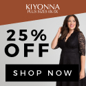 Kiyonna 25% OFF Sitewide. Use Code: CANDY at Checkout.