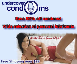 Undercover Condoms - 300 x 250