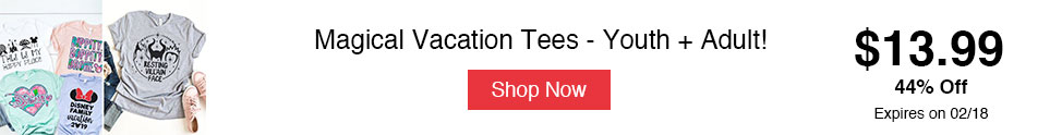 Magical Vacation Tees - Youth + Adult!