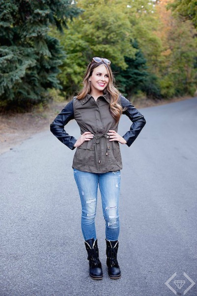Harriet Military Jacket for $21.95 + FREE Shipping!
