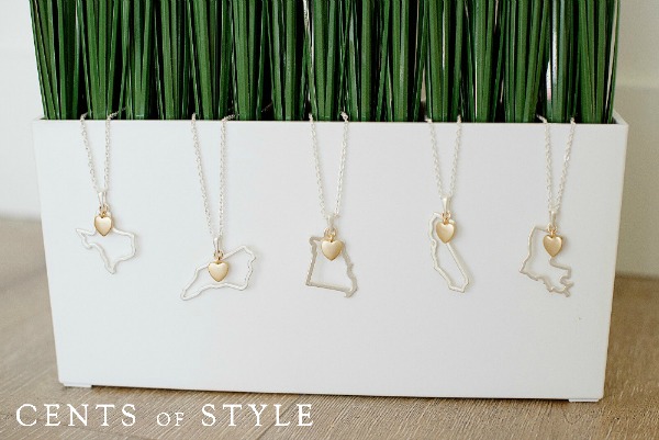 IMAGE: Fashion Friday- State Necklaces- $11.95 & FREE SHIPPING w/ Code STATE, +15% Commission