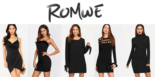 Shop ROMWE for that awesome Little Black Dress