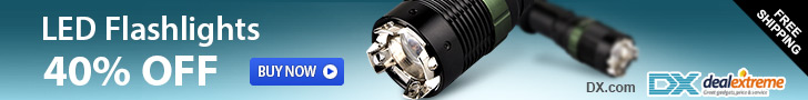 LED Flashlights 40% OFF + Free Shipping