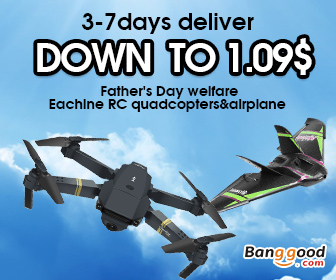 Mid Year Big Promotion!!Down to $1.09 for RC Quadcopter & Airplane in US Warehouse from BANGGOOD TECHNOLOGY CO., LIMITED