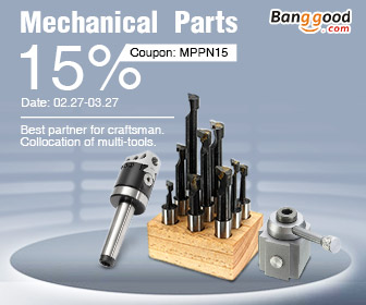 15% OFF cho bộ phận cơ khí Eletronics từ CÔNG TY TNHH CÔNG NGHỆ BANGGOOD