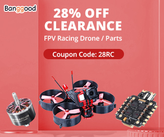 banggood.com - 28% OFF Clerance for FPV Racing Drone / Parts