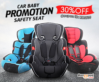 EXTRA 30% OFF for Child Car Safety Seats from BANGGOOD TECHNOLOGY CO., LIMITED