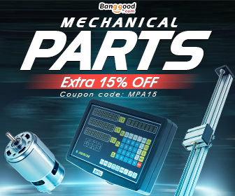 15% OFF Coupon for Electronics Mechanical Parts from BANGGOOD TECHNOLOGY CO., LIMITED