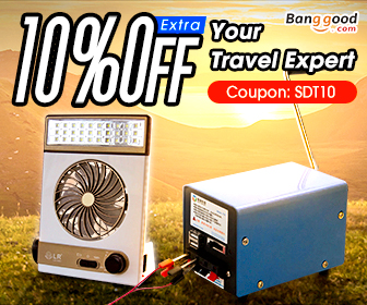 Up to 55% OFF for Supplies of Camping with Extra 10% OFF Coupon from BANGGOOD TECHNOLOGY CO., LIMITED