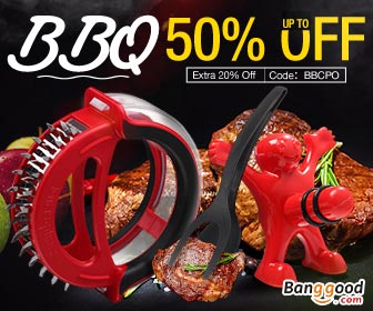 20% OFF coupon for Kitchen BBQ Tools from BANGGOOD TECHNOLOGY CO., LIMITED