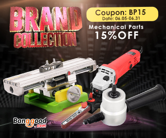 15% OFF for Mechanical Parts from BANGGOOD TECHNOLOGY CO., LIMITED