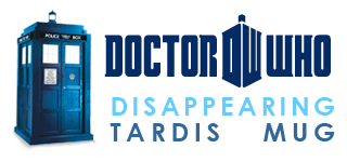 Disappearing Dr. Who Tardis Mug