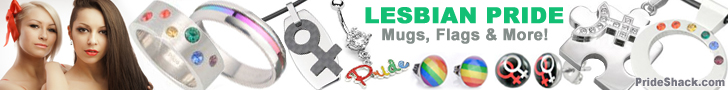 Lesbian Pride Items #1 (Horizontal Banner)