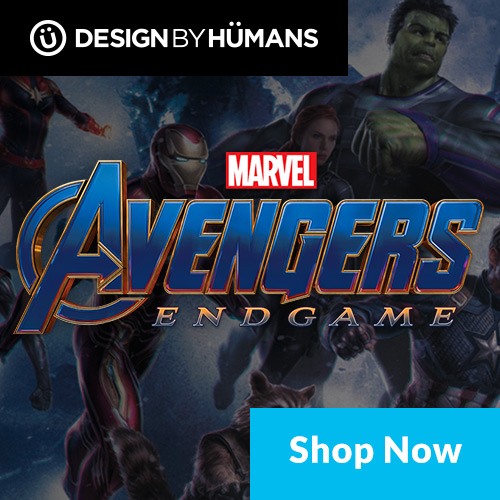 Shop Avengers Endgame apparel at DesignByHumans.com.