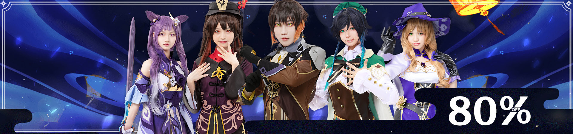 Up to 80% off For Ezcosplay Genshin Impact