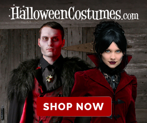 Shop now for Vampire costumes! - Halloween Costumes Banner