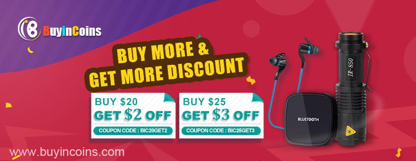 Buy More & Get More Discount! Buy $20 - Get $2 OFF! Buy $25 - Get $3 OFF !