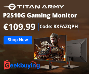 TITAN Army P2510g Gaming Monitor Launch Sale
