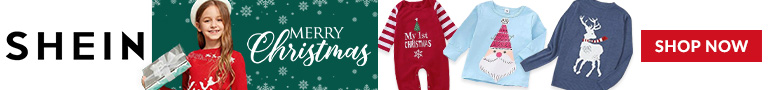 Shop SHEIN for Children's Christmas Apparel