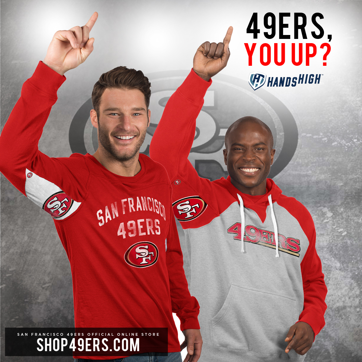 New Hands High 49ers Gear!