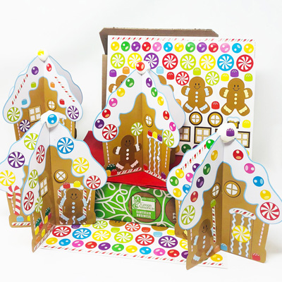 Christmas gingerbread house