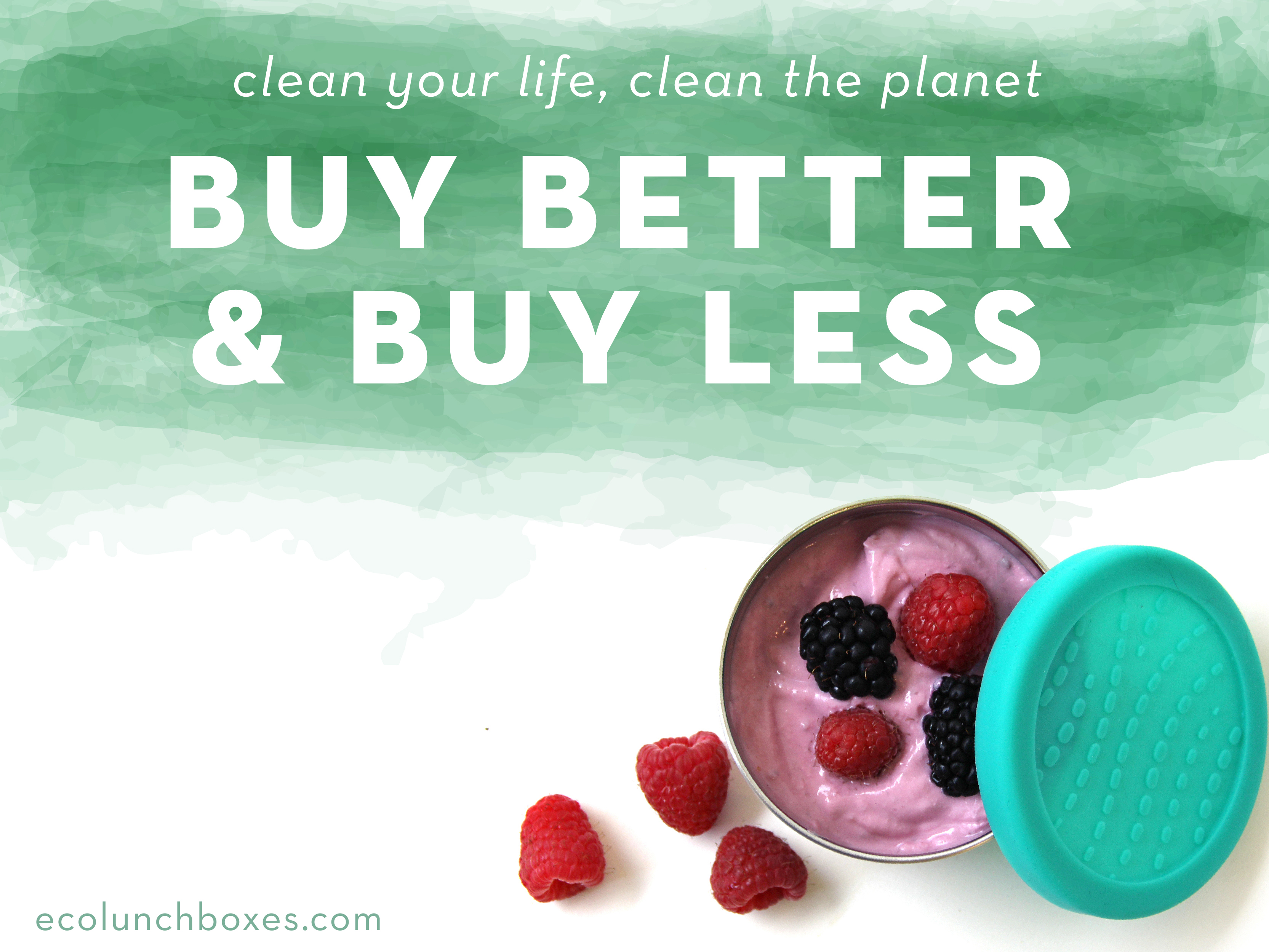 Clean up your life and the planet with ECOlunchbox!