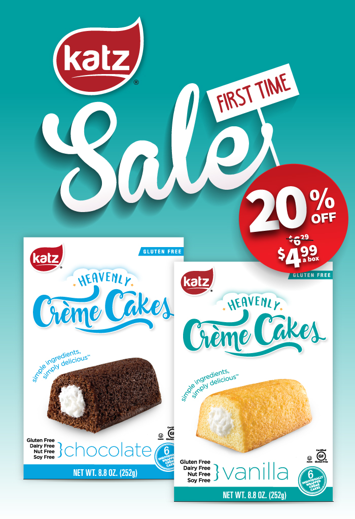 20% Off Heavenly Creme Cakes