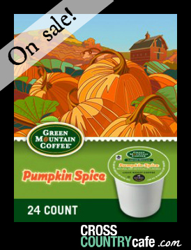 Pumpkin Spice Keurig K-cup coffee