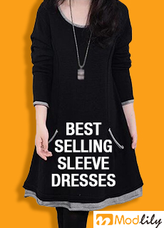 Best selling sleeve dresses